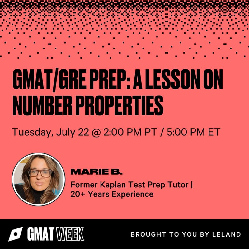 Cover Image for GMAT/GRE Prep: A Lesson on Number Properties