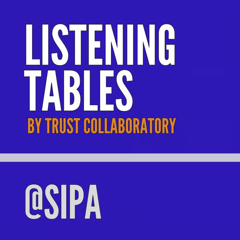 Cover Image for Listening Tables @SIPA-ONLY
