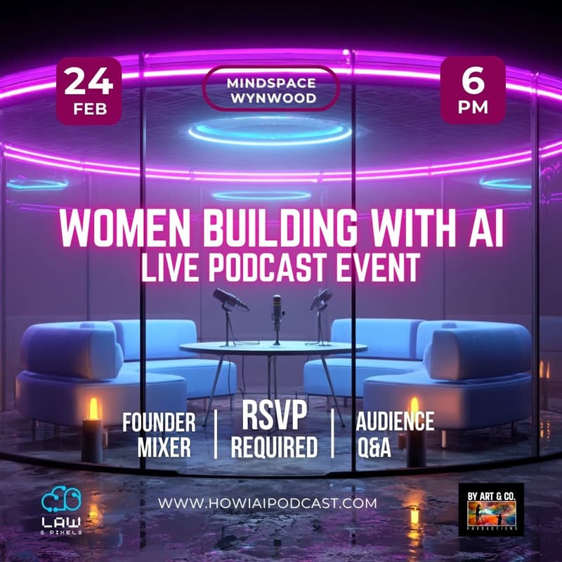 Cover Image for Women Building With AI: A Live Podcast Event