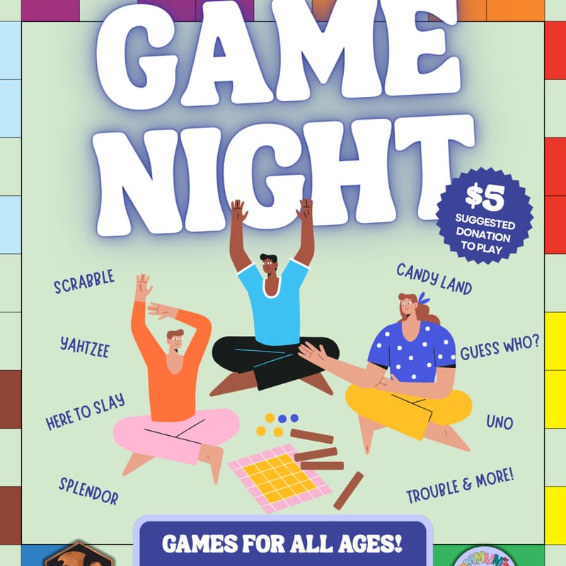 Cover Image for Game Night Fundraiser 🎲