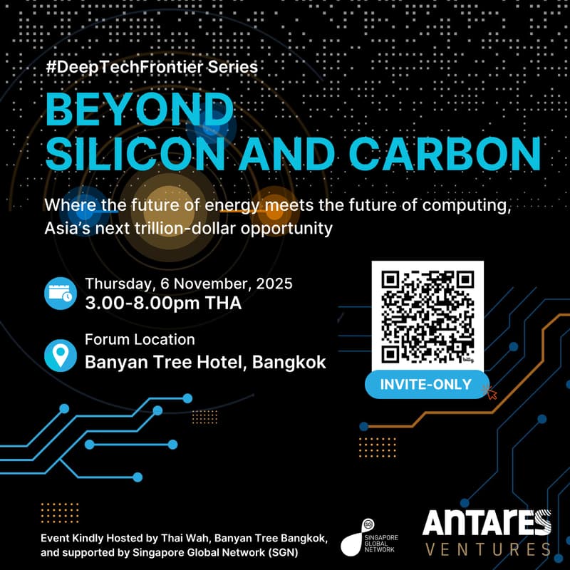 Cover Image for Beyond Silicon and Carbon - Exclusive Gathering for Investors in Southeast Asia