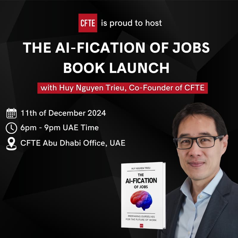 Cover Image for Huy Nguyen Trieu's 'The AI-fication of Jobs' Book Launch