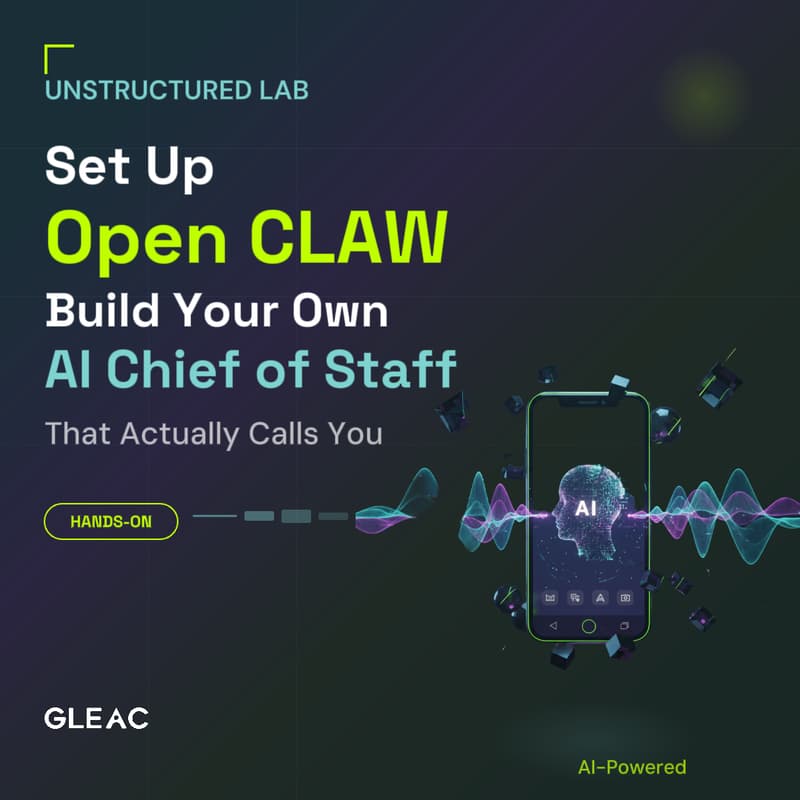 Cover Image for Set Up Open CLAW: Build Your Own AI Chief of Staff That Actually Calls You