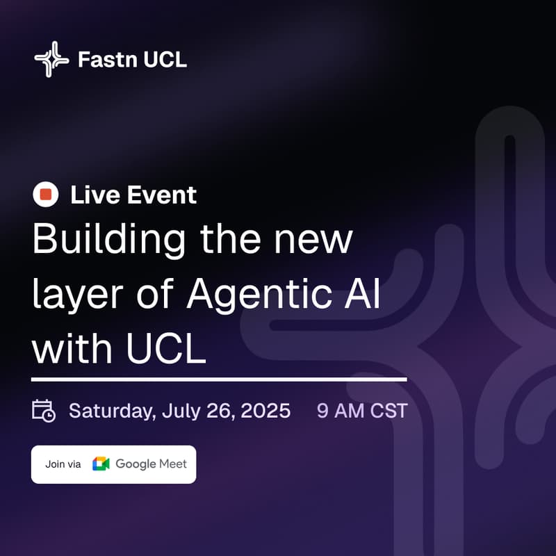 Cover Image for Building the new layer of Agentic AI with UCL