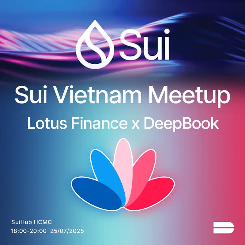 Cover Image for Sui Vietnam Meetup: Lotus Finance x DeepBook