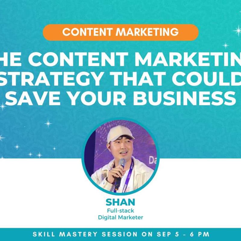 Cover Image for The Content Marketing Strategy that Could Save Your Business
