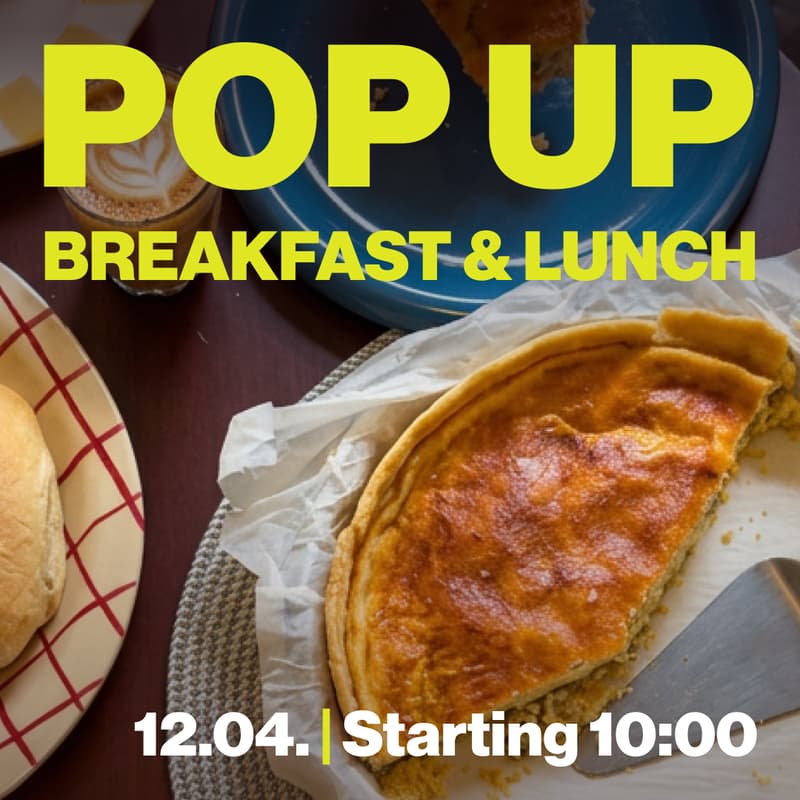 Cover Image for POP UP BREAKFAST & LUNCH