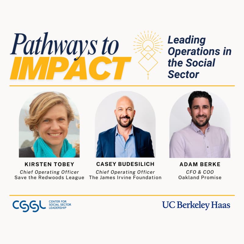 Cover Image for [Pathways to Impact] Leading Operations in the Social Sector