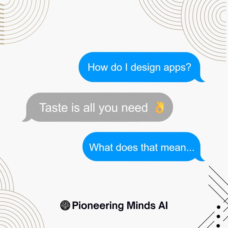 Cover Image for Is Taste All You Need? PMAI AI Design Workshop