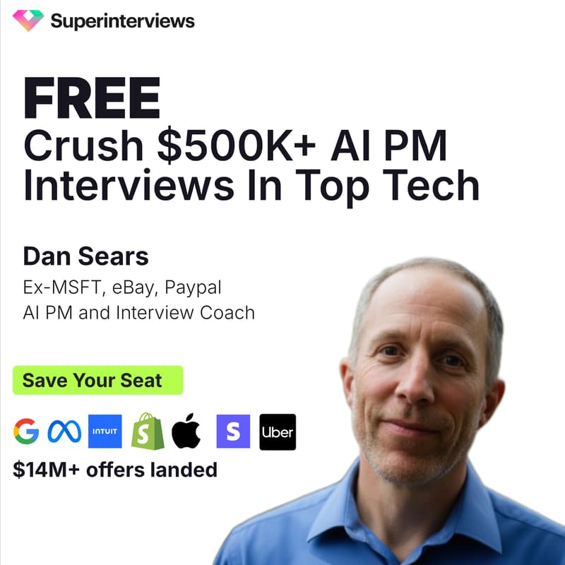 Cover Image for How To Crush $500K+ AI PM Interviews In Top Tech