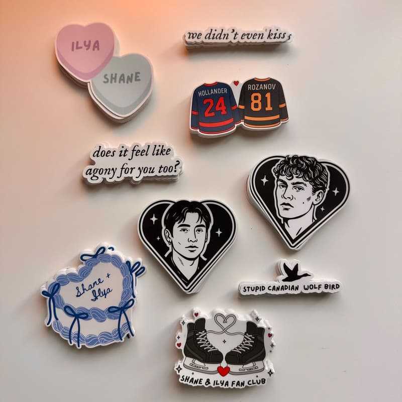 Cover Image for charm club: heated rivalry shrinky dinks