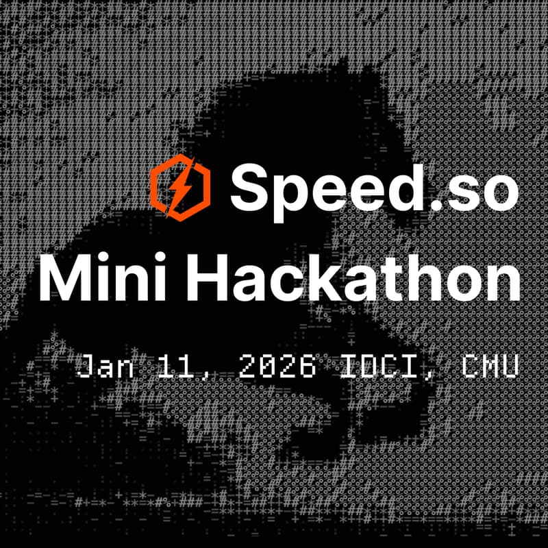 Cover Image for Speed.so Mini Hackathon 2026 Chiang Mai