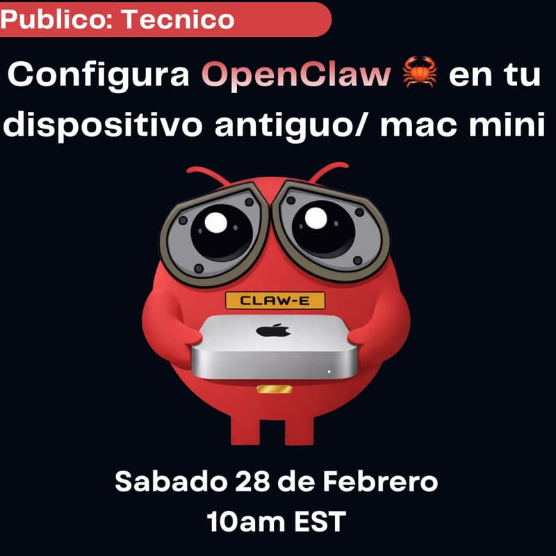 Cover Image for Instala OpenClaw en tu dispositivo antiguo 🦀