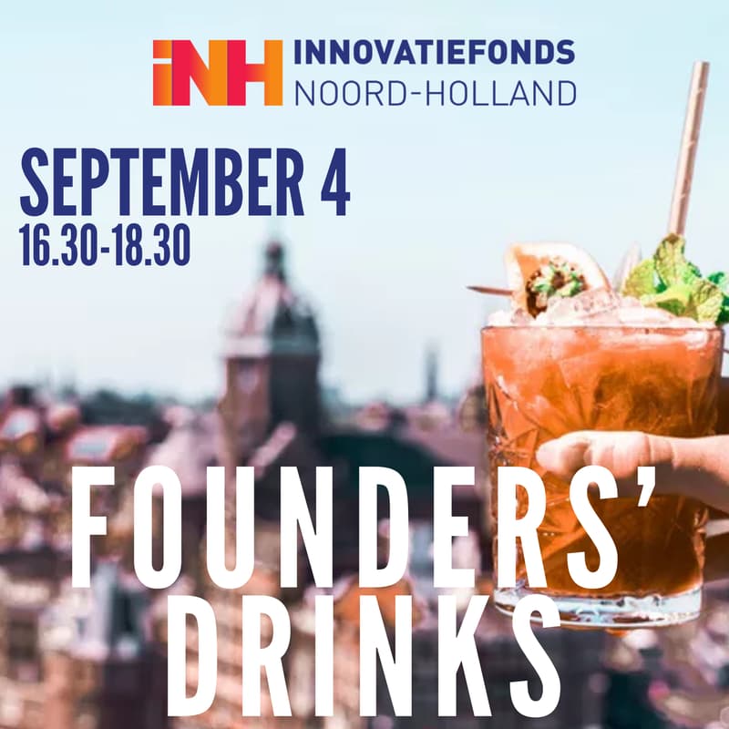 Cover Image for Founders' Drinks by Innovatiefonds Noord-Holland
