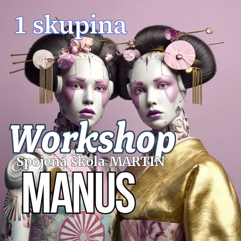 Cover Image for "MANUS REVOLUTION" Spojenie zábavy s učením 1 skupina