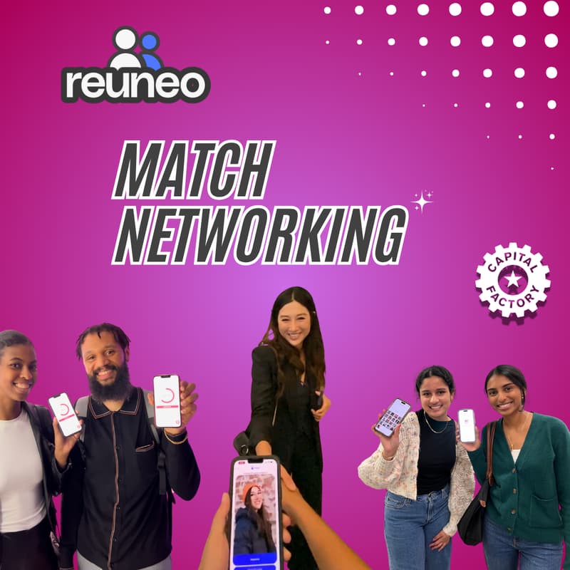 Cover Image for Reuneo Match Networking, we pair you with people.