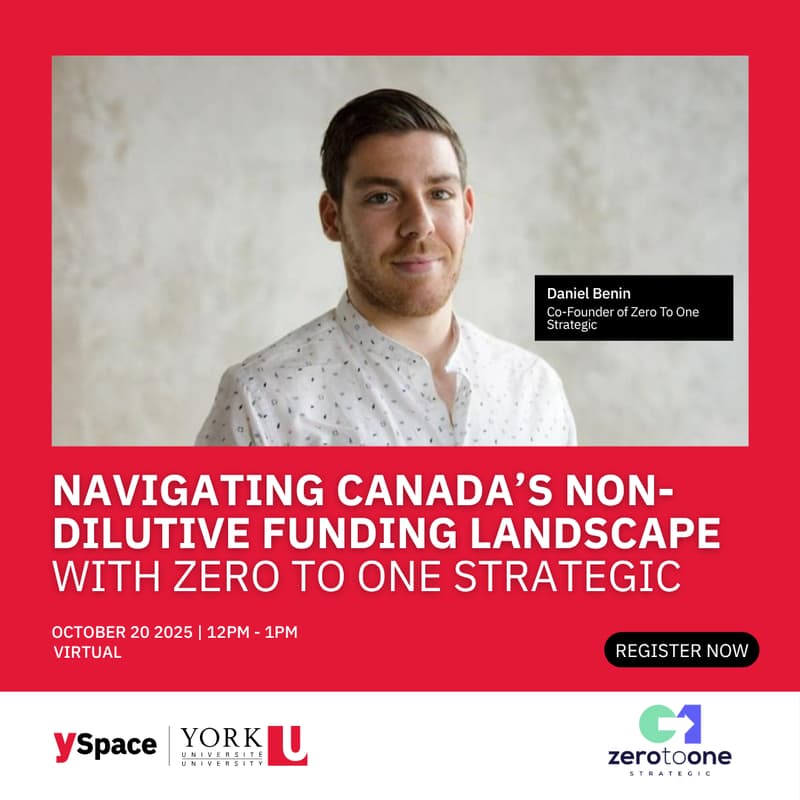 Cover Image for Navigating Canada’s Non-Dilutive Funding Landscape With Zero to One Strategic