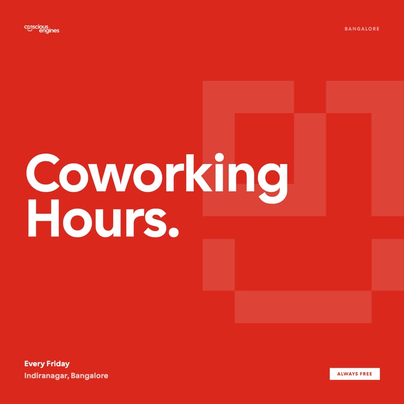 Cover Image for Coworking @ CEngines - Friday Edition #2