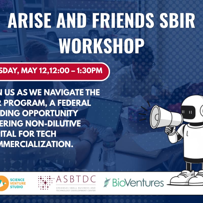 Cover Image for ARise and Friends SBIR Workshop