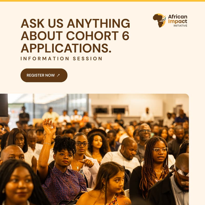 Cover Image for Cohort 6: Information Session
