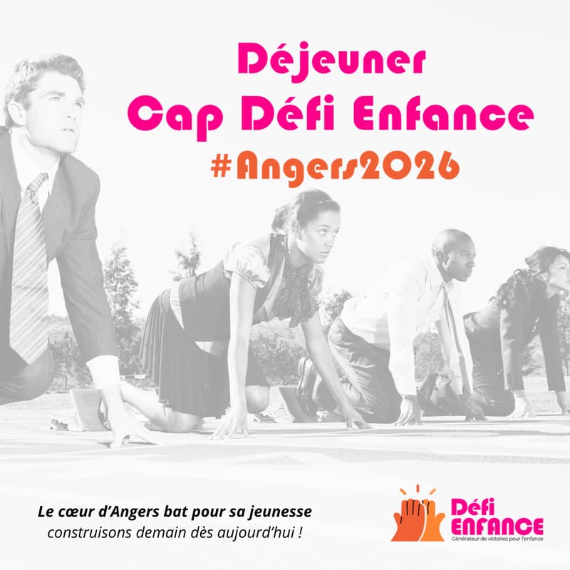 Cover Image for Déjeuner Cap Défi Enfance Angers 2026 !