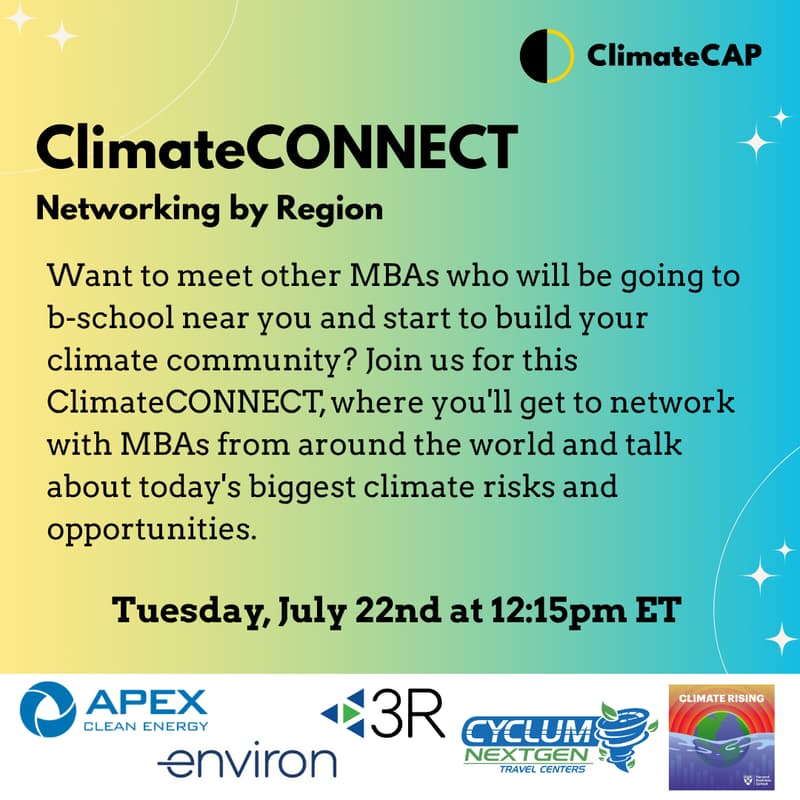 Cover Image for ClimateCONNECT: Networking by Region