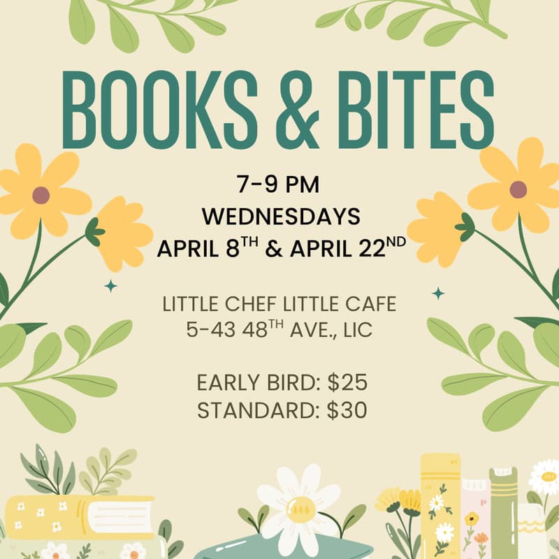 Cover Image for Books & Bites @ Little Chef Little Cafe