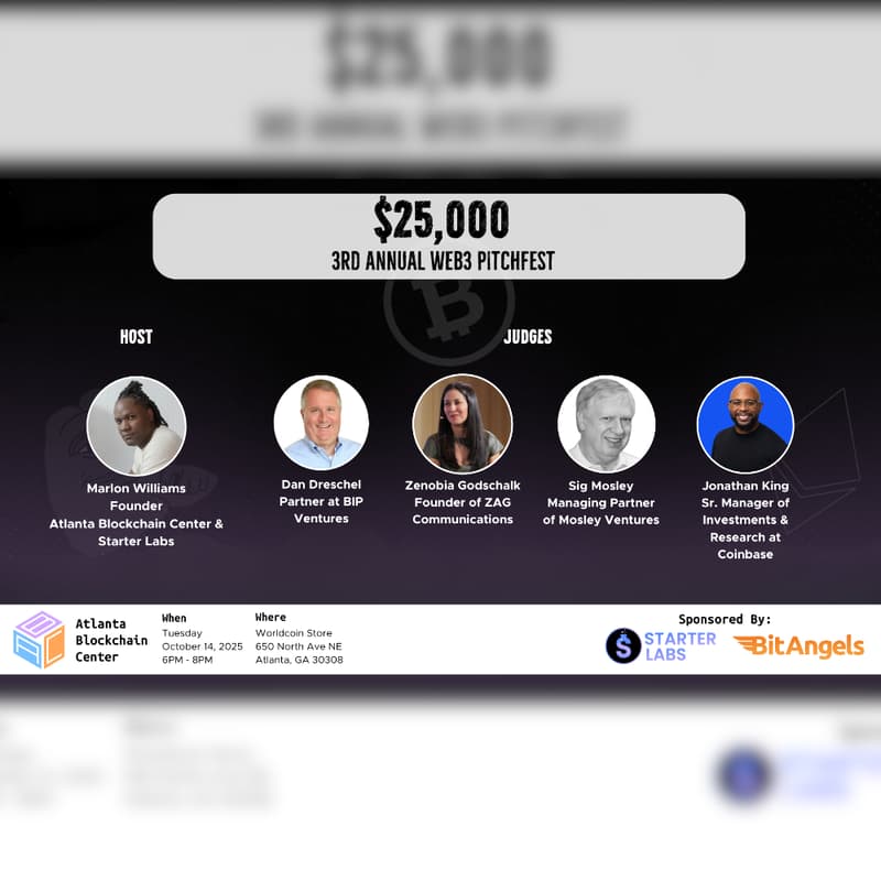 Cover Image for 3rd Annual Web3 Pitchfest