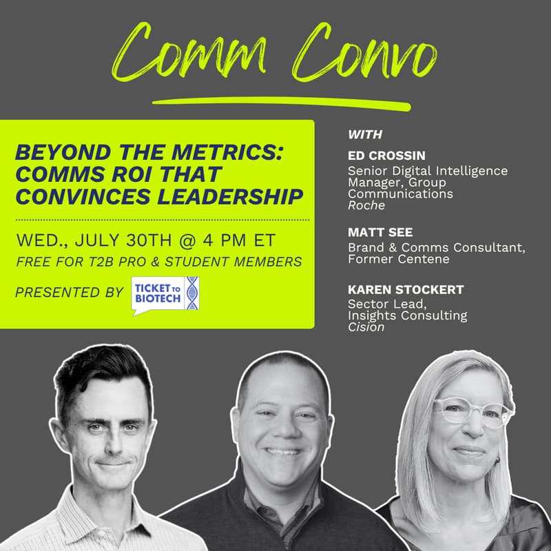 Cover Image for July Comm Convo- Beyond the Metrics: Communications ROI That Convinces Leadership
