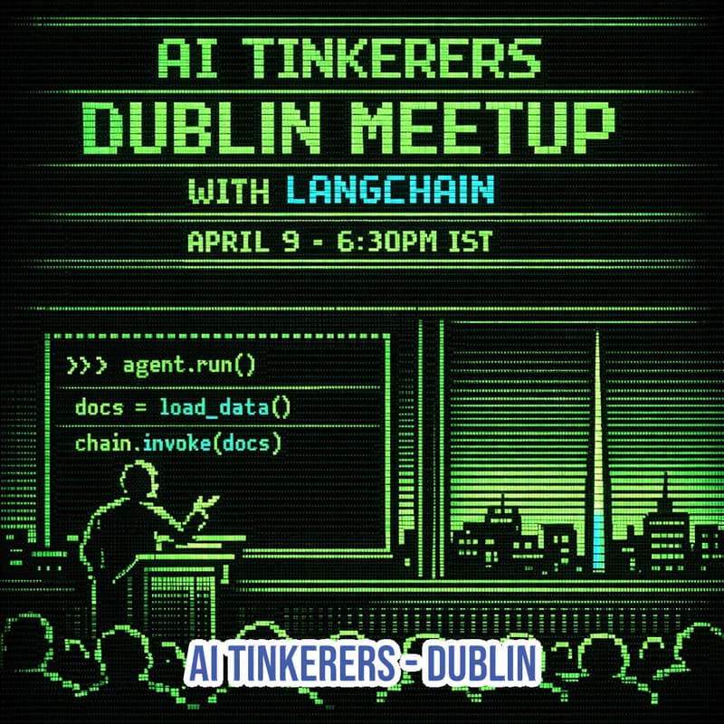 Cover Image for AI Tinkerers Demo Night Sponsored By LangChain