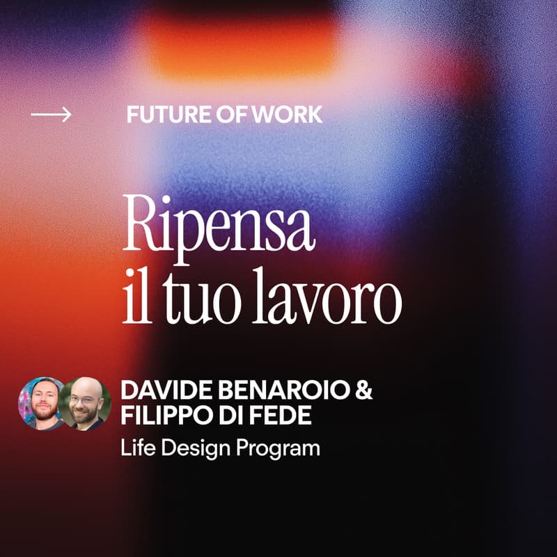 Cover Image for Ripensa il tuo lavoro