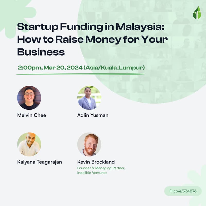 Cover Image for Startup Funding in Malaysia: How to Raise Money for Your Business