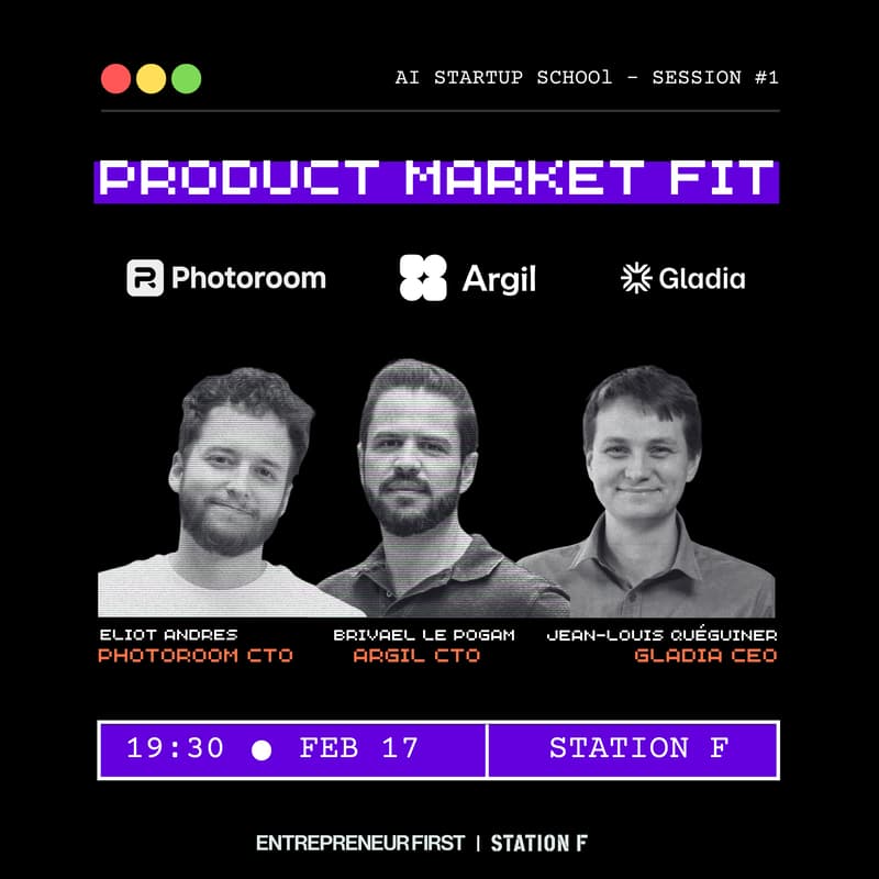 Cover Image for AI Startup School: Exclusive Conversation with Photoroom, Argil & Gladia founders