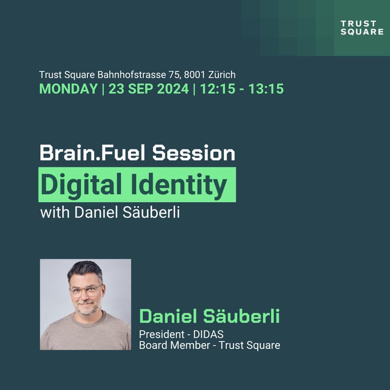 Cover Image for Brain.Fuel Session: Digital Identity with Daniel Säuberli