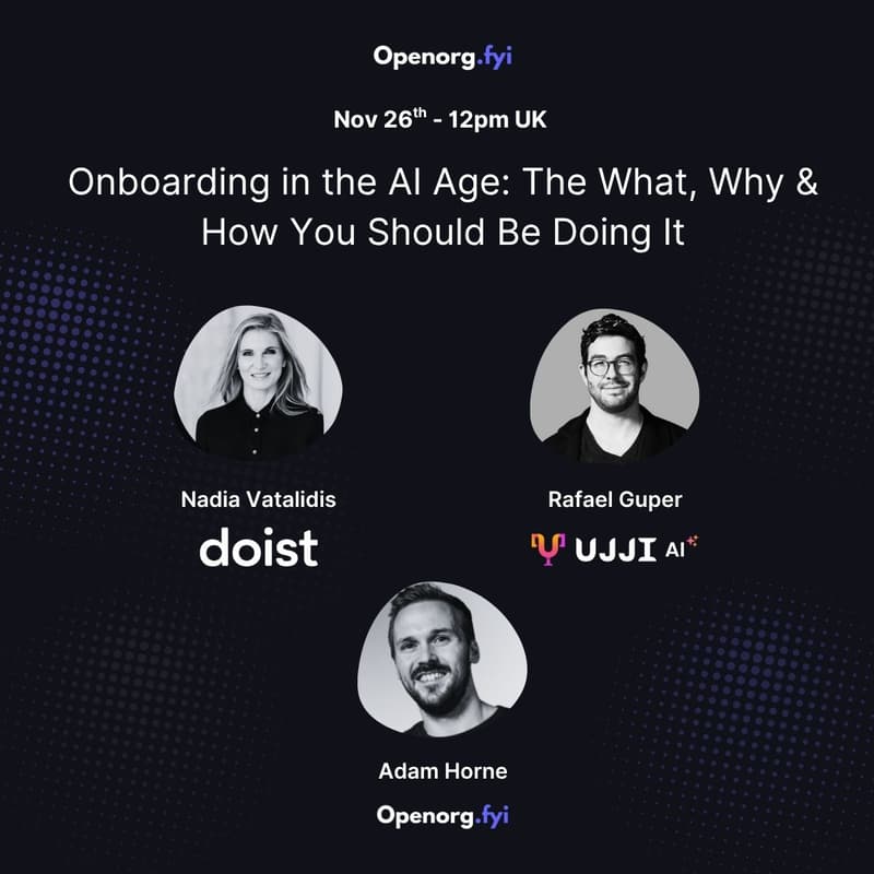 Cover Image for Onboarding In The AI Age: The What, Why & How You Should Be Doing It