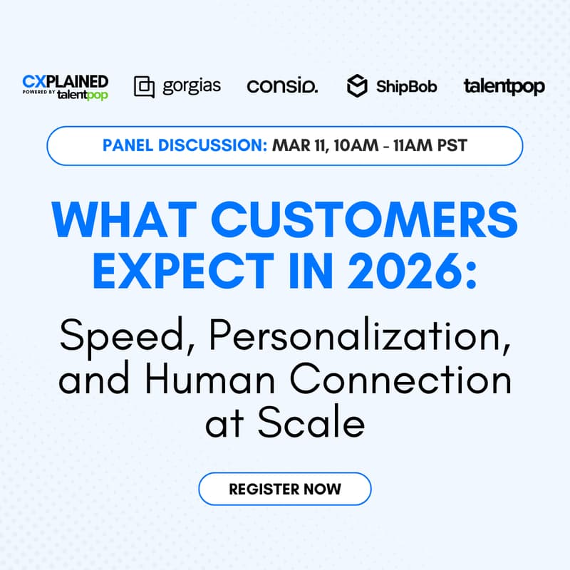 Cover Image for What Customers Expect in 2026: Speed, Personalization, and Human Connection at Scale