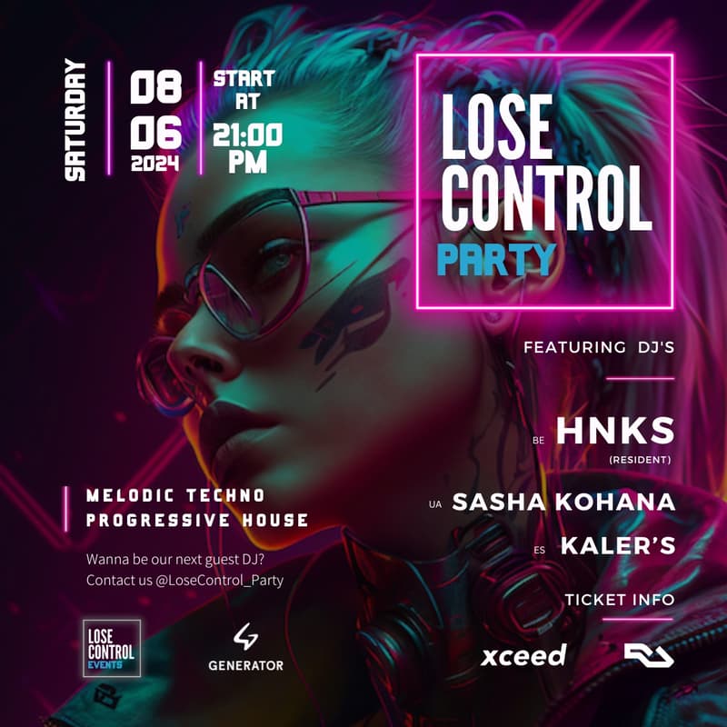 Cover Image for Lose Control Party