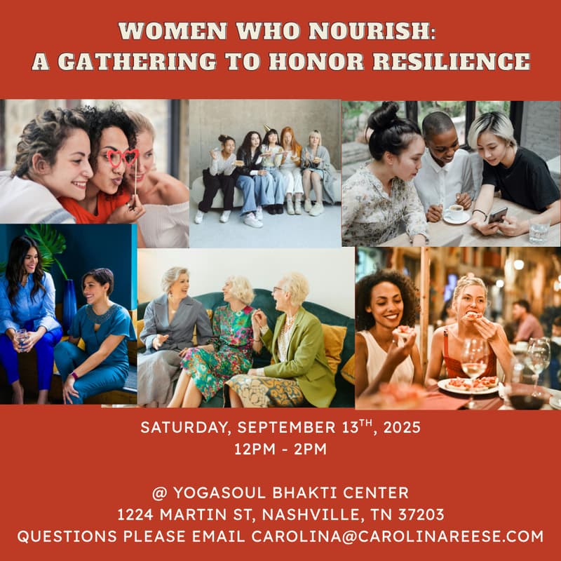 Cover Image for Women Who Nourish: A Resilience Meal Gathering