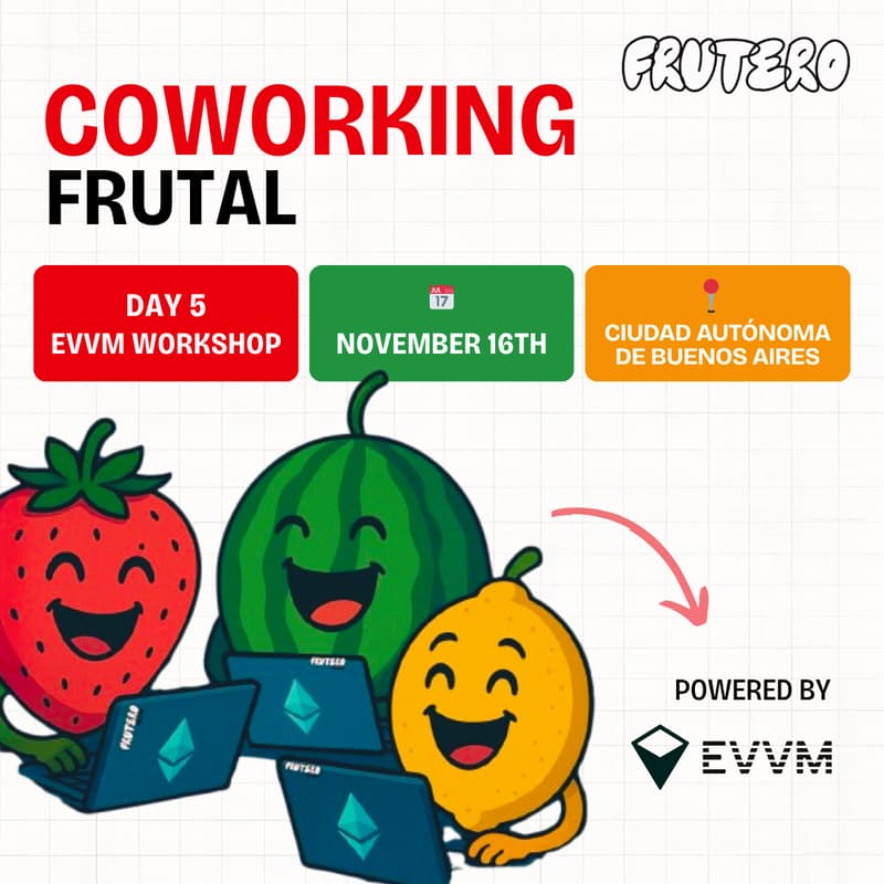 Cover Image for Coworking Frutal #23 - Devconnect Edition - Day 5