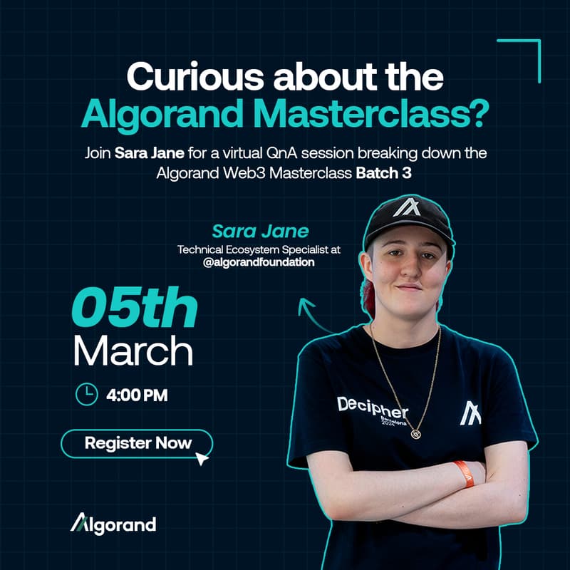 Cover Image for QnA with Sara Jane