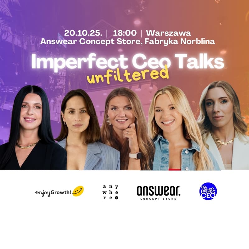 Cover Image for Imperfect CEO Talks Unfiltered. Fabryka Norblina / Answear Concept Store