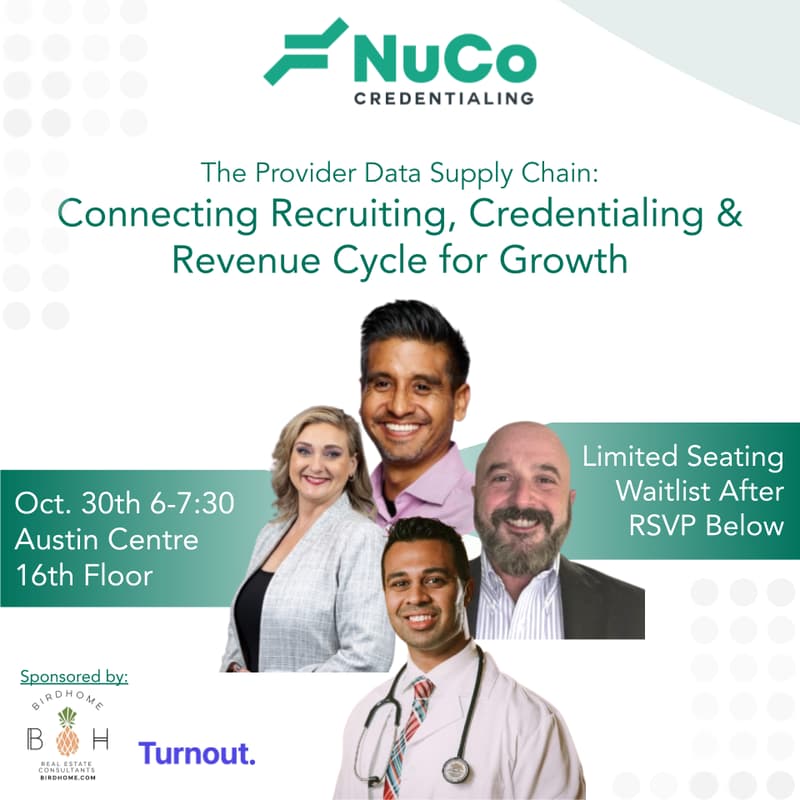 Cover Image for The Provider Data Supply Chain: Connecting Recruiting, Credentialing, and Revenue Cycle for Growth