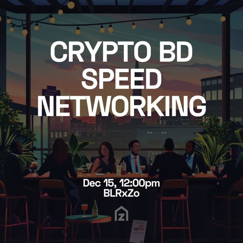 Cover Image for Crypto BD Speed Networking