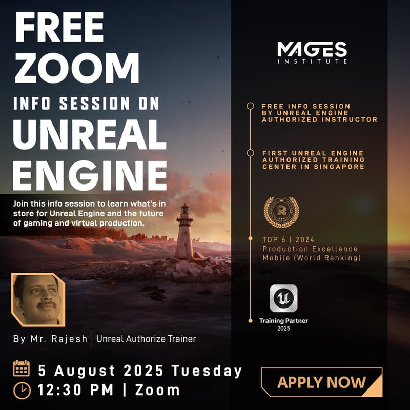 Cover Image for MAGES INSTITUTE: FREE UNREAL ENGINE INFO-SESSION