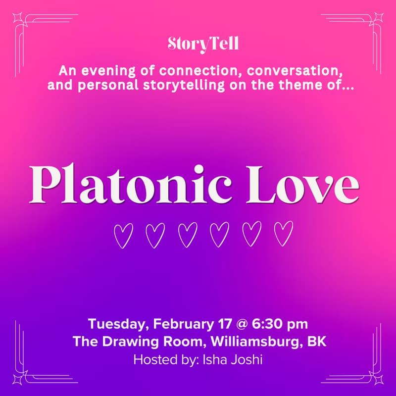 Cover Image for StoryTell 2/17: Platonic Love
