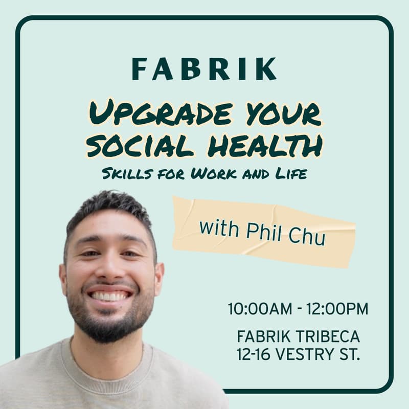Cover Image for Upgrade Your Social Health: Skills for Work and Life