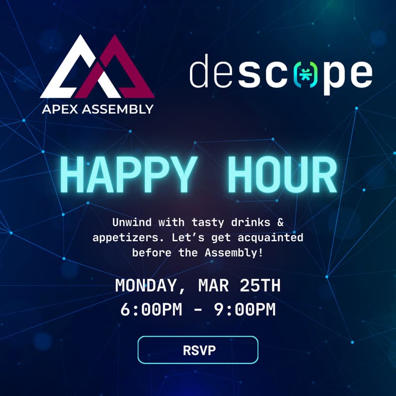 Cover Image for Descope Happy Hour - Apex Southeast Transformation Assembly