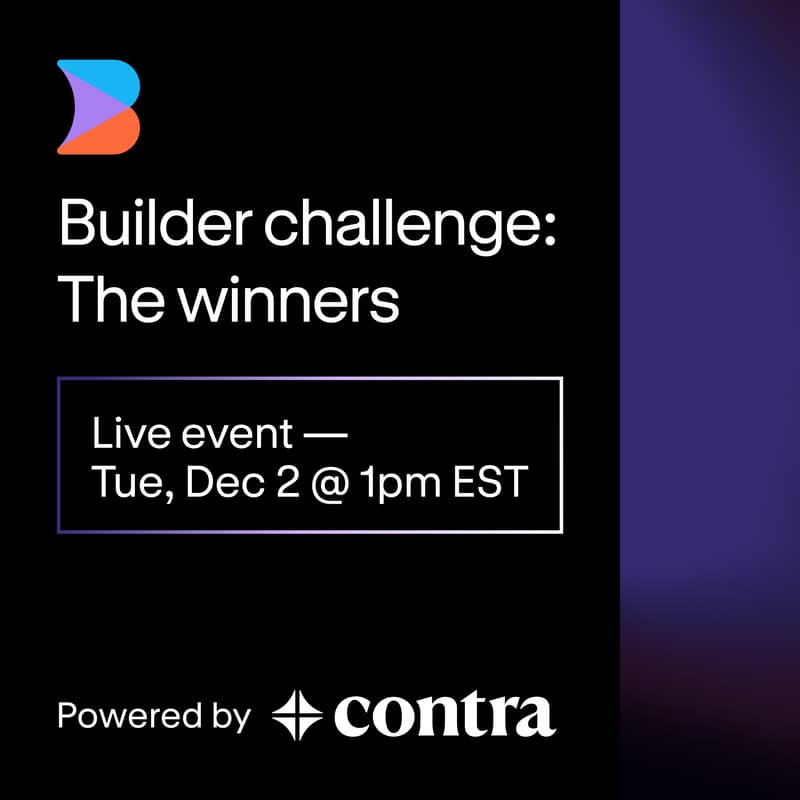Cover Image for Builder.io Challenge: Winner's Announcement