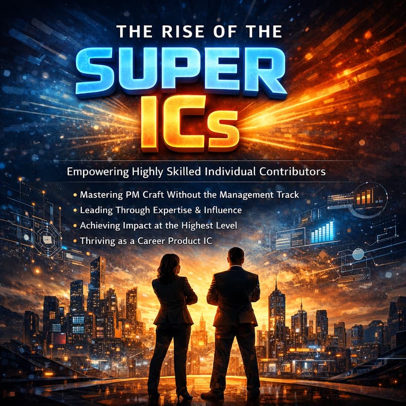 Cover Image for Product Leader Summit Speaker Series: Rise of the Super ICs - Redefining Product Leadership
