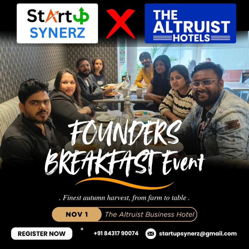 Cover Image for Founders Breakfast Meetup – Bengaluru Edition